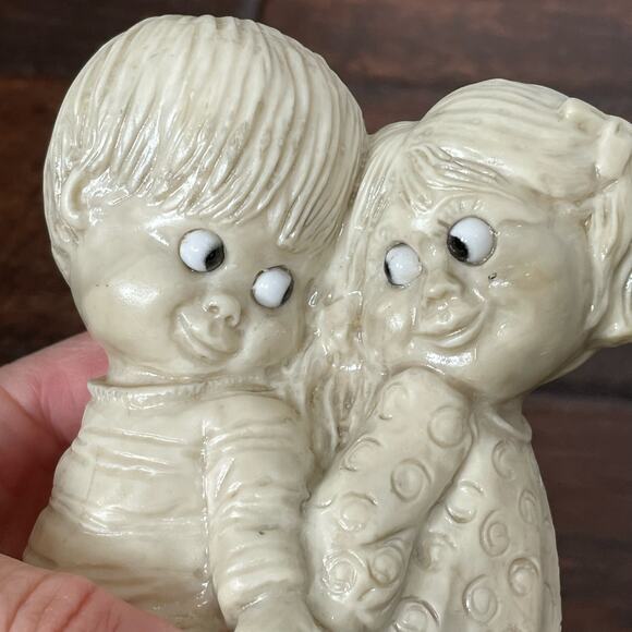 Vintage Russ Berries Figurine We Need Each Other 1970s USA Kitschy Whimsical - Picture 4 of 11